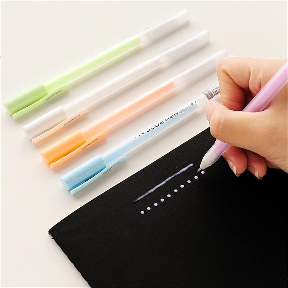Falshruti Glue Pen Set – Mess-Free Liquid Adhesive Pens for School Projects, Art & Craft, DIY and Office Use | Smooth & Precise Application | Multicolor 2