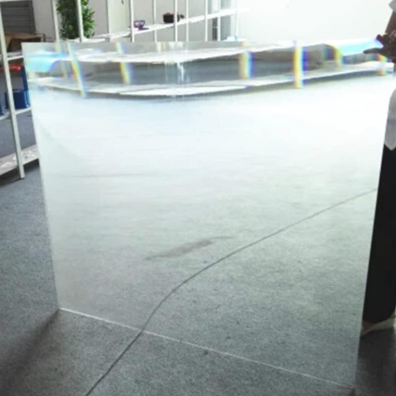 Generic Southst Square Optical 335x335mm Lcd Projector Wide Lens,Hid Bi-xenon Projector Meniscus Lens (Color: Clear/Diameter: 335x335mm/Focal Length: 350mm/Thickness: 5mm)