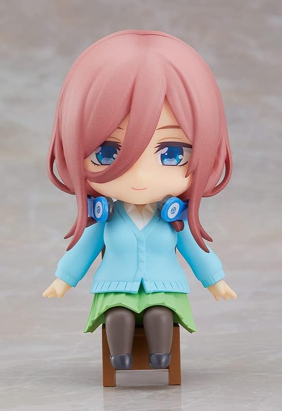 Miniatura 2 de La película de quintillizos por excelencia Miku Nakano Nendoroid Swacchao! Figura de acción