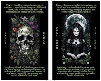 Cartas de oráculo de bruja de magia oscura. Baraja de cartas de oráculo de brujería. Cartas de oráculo negro | Ya disponible en tu tienda friki favorita! En mundofriki.es!