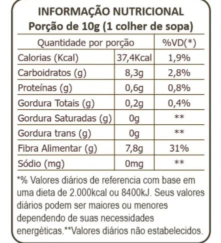 Psyllium Psilium Premium Flocos Fibras 100g Puro O Melhor!