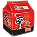 Nongshim Ramen Noodles, Gourmet Instant Ramen, Premium Microwavable Noodle Soup, Spicy Shin, Family Pack, 4.23 Ounce (Pack of 16)