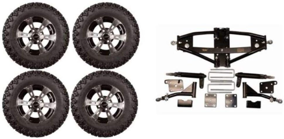 Lift Kit Combo with 12" Colossus for Club Car Precedent Golf Carts 2004+