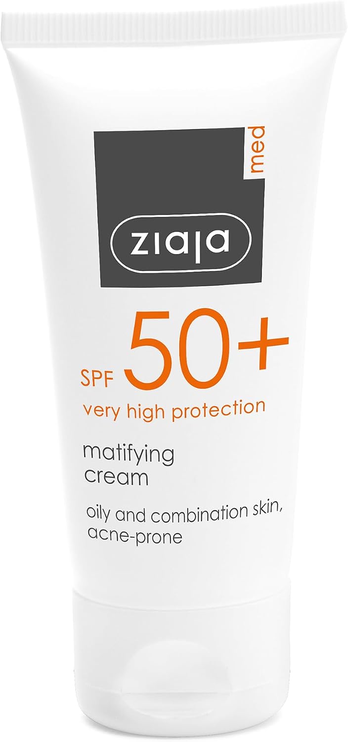 Ziaja Med creme facial matificante SPF 50+