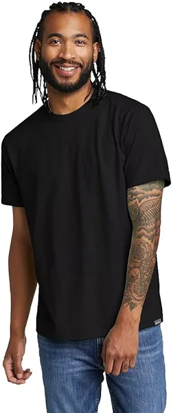 Eddie Bauer Men's Legend Wash 100% Cotton Short-Sleeve Classic T-Shirt