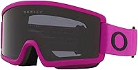 Oakley Targetline Small Snow Goggles: Youth Fit, Jumbo Cylindrical Lens, Helmet Compatible