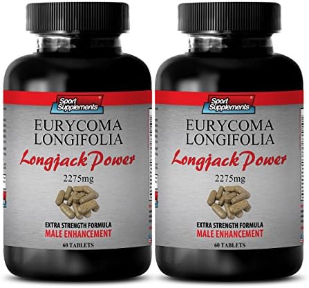 Longjack Extract - Longjack Power Eurycoma Longifolia 2275mg - Male libido Booster (2 Bottles - 120 Tablets)
