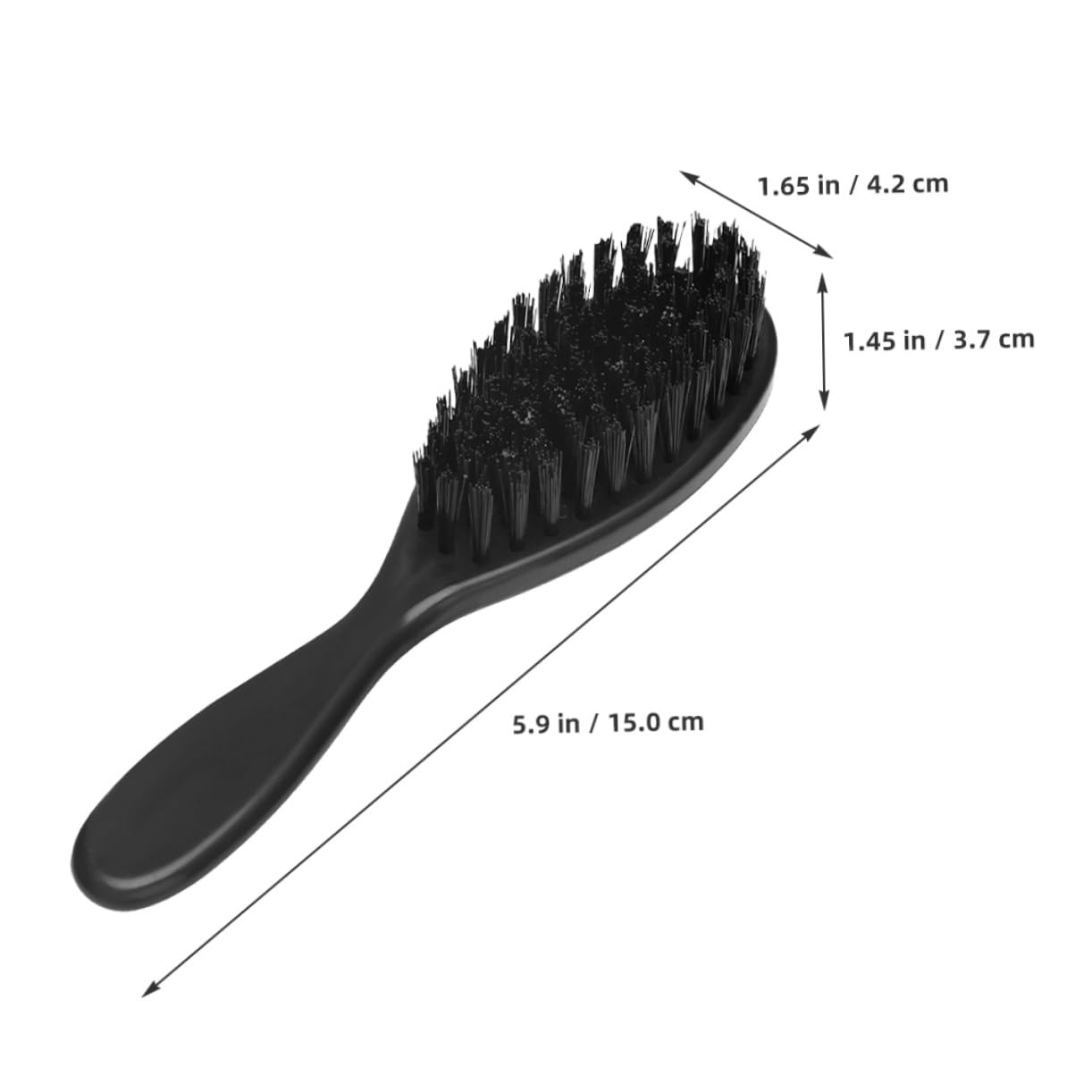 VICASKY Men's Styling Tool Beard Brush Set Soft Bristles Double Sided Grooming Brush Hair Comb Dandruff Removal for Home Travel