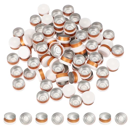 Bouchons en aluminium plastique pour flacons PATIKIL 13mm bouchons de scellage de bouteilles