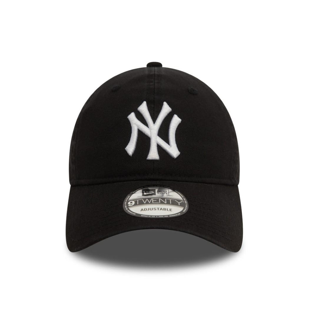 New Era New York Yankees MLB Washed Black Adjustable 9Twenty Cap, New York Yankees #35381 - Image 2