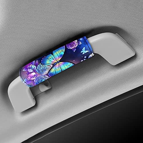Hellhero Butterfly Luggage Handle Wraps For Suitcase,Suitcases Tags Luggages Handle Wraps Grip Cover Identifiers For Travel Bag Baggage Backpack #TOP4