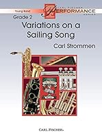 VARIATIONS ON A SAILING SONG CONCERT BAND/HARMONIE/FANFARE-PARTITION+PARTIES SEPAREES 0825862000 Book Cover