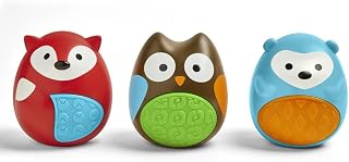 Skip Hop Baby Toy Maracas, Egg Shaker Trio Musical Toy, 3 Piece Set