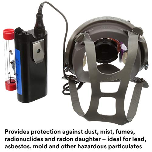 3M Powerflow Powered Air Purifying Respirator Kit 6900PF, FaceMounted