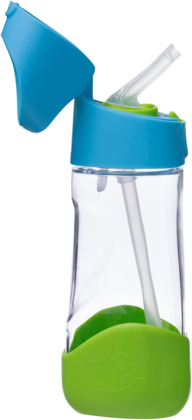 Tritan Straw Drink bottle 450 ml- Ocean Breeze Blue Green(440)