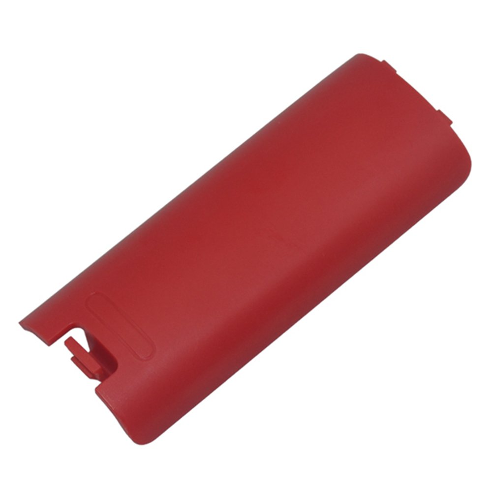 Cinpel Replacement Remote Controller Battery Cover for Nintendo Wii Red