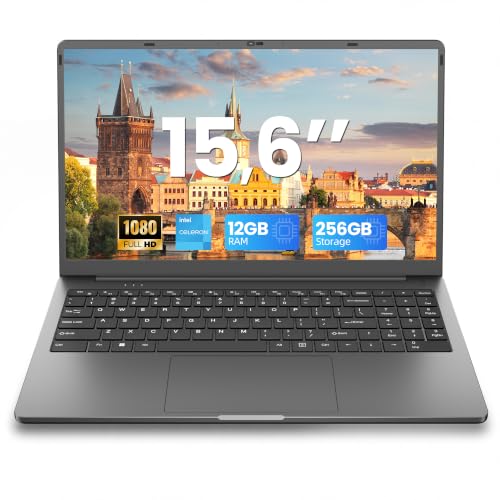 jumper 15,6 Zoll Laptop 12GB RAM 256GB SSD für Unternehmen und Studenten – Ansicht 1