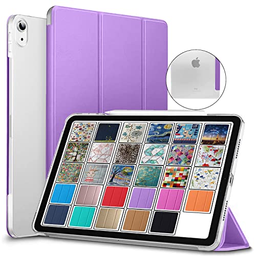 Image of DuraSafe Cases iPad PRO 11 Inch 1 Gen 2018 [ PRO 11 1st ] MU0T2HN /A MU0Y2HN /A MTXN2HN /A MTXP2HN /A Slim Lightweight Protective PC Dual Angle Stand Cover - Purple