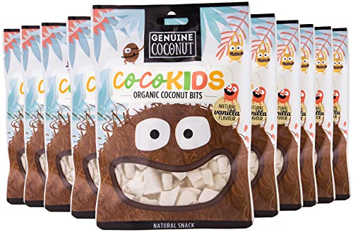 Genuine Coconut "Coco Kids" con Vainilla Natural - 10 unidades de 56gr Cover