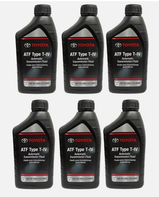 Genuine OEM Set of 6 Quarts ATF Auto Transmission Fluid T-IV for Toyota Lexus