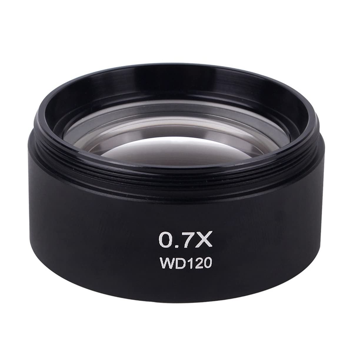 Microscope WD120 0.7X Trinocular Stereo Microscope Auxiliary Objective Lens 48mm Thread