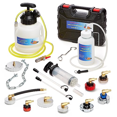 Slippery Pete - Pressure Brake Fluid Bleeder Kit - Pressure