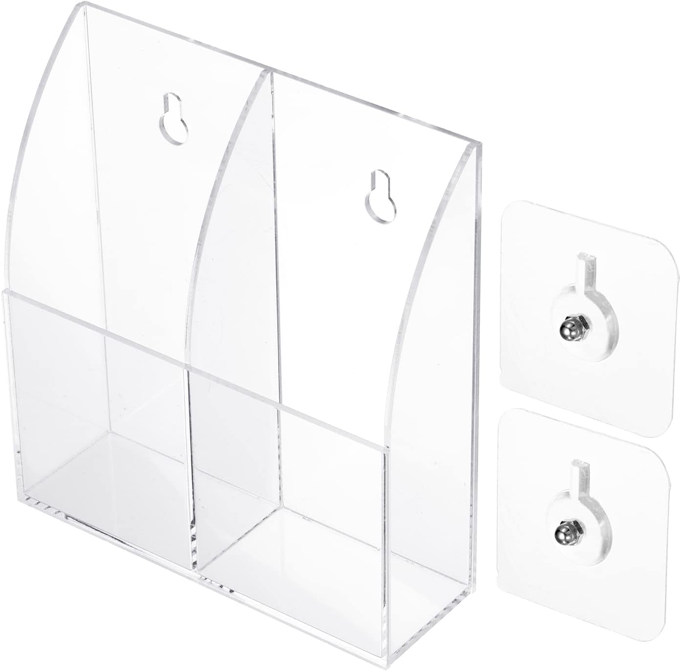 PATIKIL Remote Control Holder, 12.7 x 4.1 x 14cm Acrylic