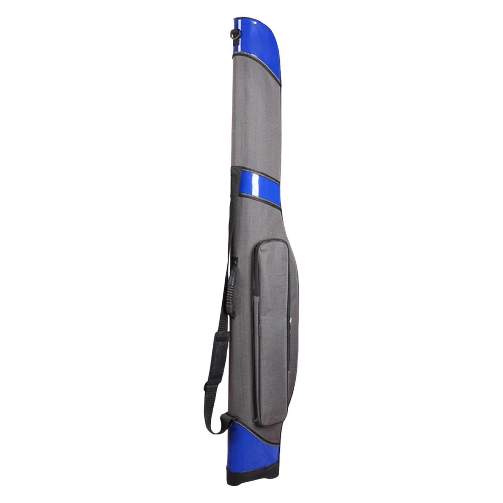 Angeltasche mit verstellbarem Gurt, wasserdichte Aufbewahrungstasche für Angelruten, Angelschnur, Werkzeug, Zubehör und Köder – ideal für