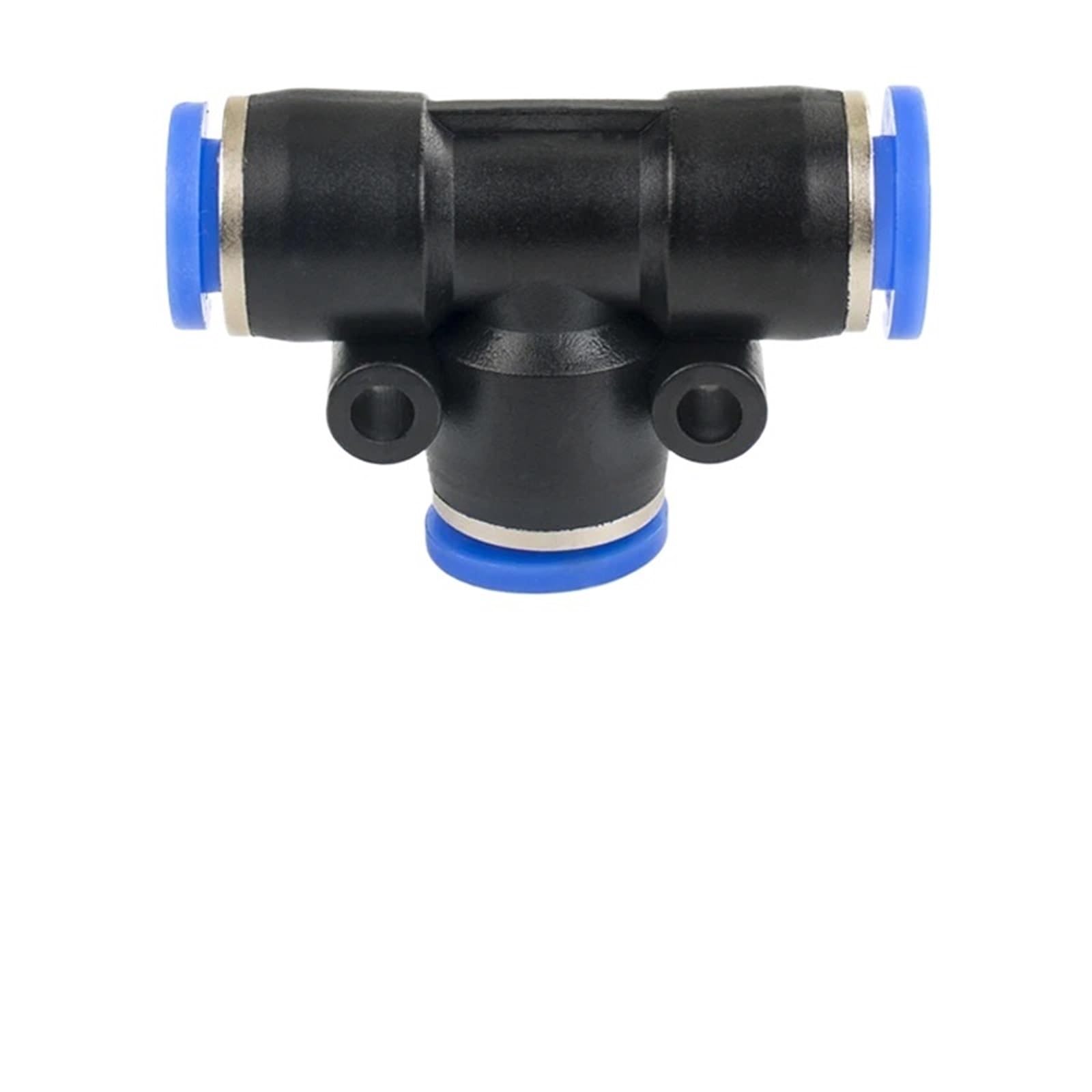 Conector rápido PE8 de plástico para tubo de aire neumático y mangueras de poliuretano