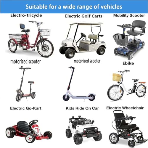Miniatura 6 de Hssytzoul 36v 48v Batería Bicicleta Eléctrica Batería Para Scooter Eléctrico 12.5ah Función De Protección Bms Integrada E-Bike Scooter Eléctrico Li-Ion Batería,36v,12.5ah