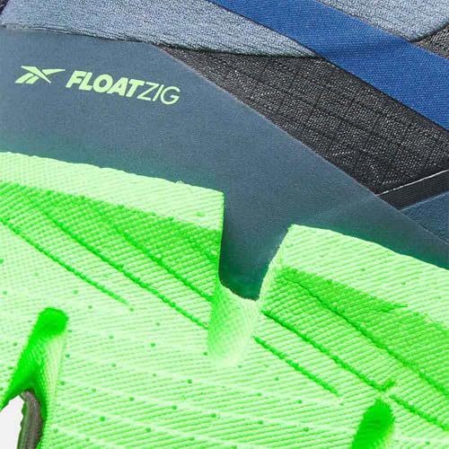 Reebok Floatzig 1 baskets de course homme bleu marine vert fluo 43