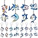 Shark Keychains for Backpacks 8 Style Shark Key Ring Cute Shark Under the Sea Party Favors for Kids Sea Birthday Party Supplies Classroom Rewards Carnival Prizes Set Gifts for Kids Boys Girls (24 Pcs)