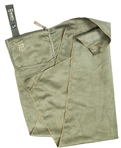 McNett GEAR AID Tactical PT Pod Microfiber Towel for Workouts and Fitness 20" x 32", OD Green, Olive Drab Green, 20x32-Inch
