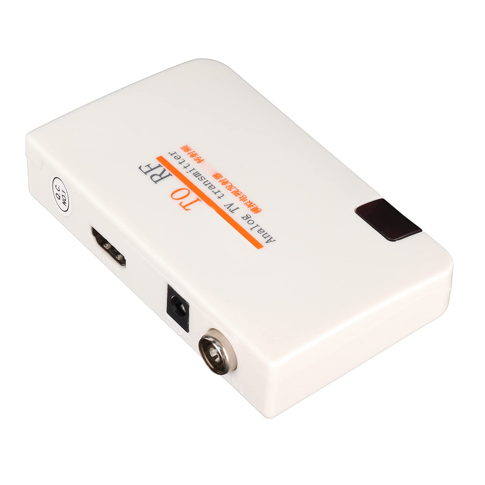 Convertidor Adaptador HDMI a RF, Adaptador Coaxial Señal Digital Entrada 1080P Convertidor de Salida de Señal Analógica RF con Control Remoto para Consola de Juegos Decodificador(Enchufe de la UE)