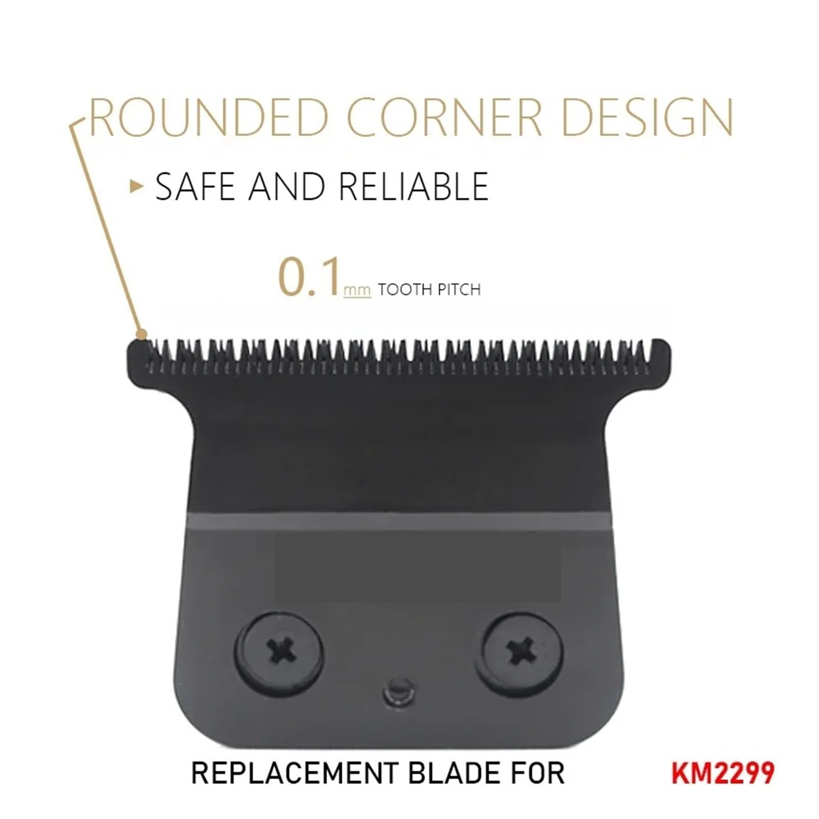 Ersatzklinge for Haarschneidemaschine, Kompatibel Mit Kemei KM-2299 | Die Wartung der Haarschneidemaschine und den routinemäßigen Austausch der Klingen(KM-2299 BladeX5)