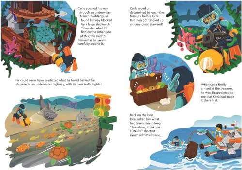 Image of LEGO City: Splash into Summer Activity Book (with diver LEGO minifigure and underwater accessories) (LEGO Minifigure Activity)
