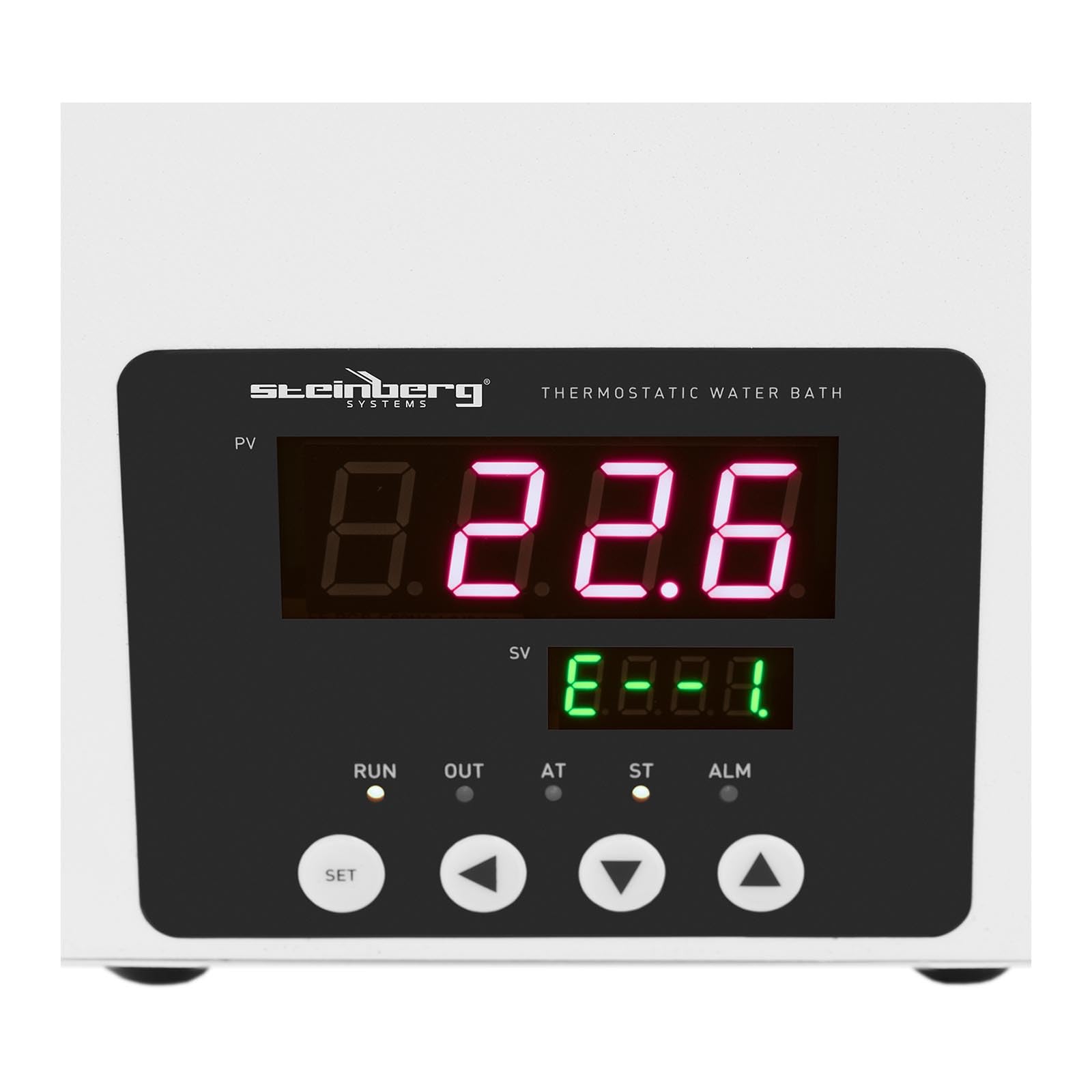 Steinberg Systems SBS-TWB-2000 bain d'eau thermostatique numérique 3,4 L 5-100 °C 150 x 135 x 150 mm bain d'eau laboratoire bain d'eau