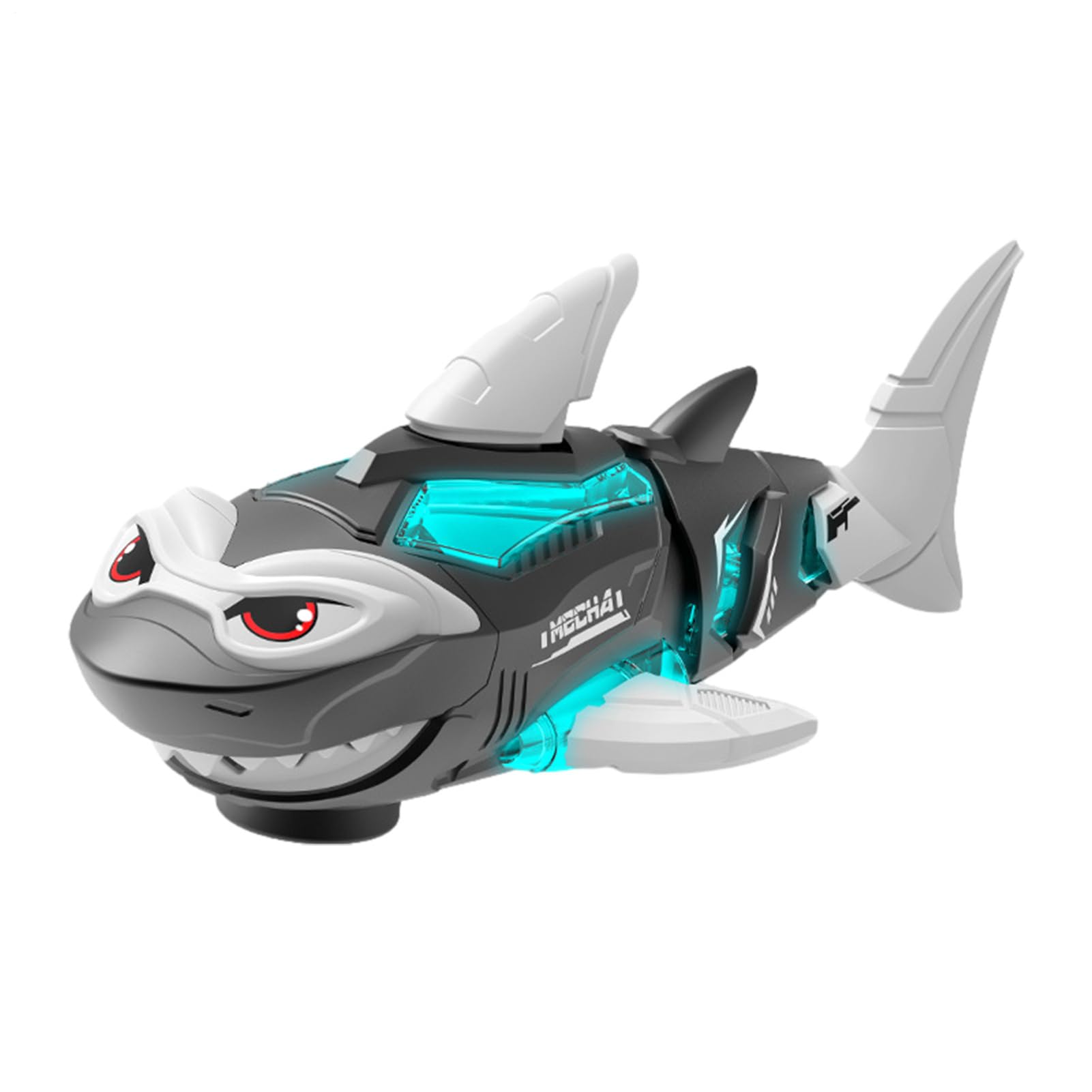 Generisch Rc | Giocattoli Robot Con Luce E Musica,Giocattolo Squalo Galleggiante Robotica - Per Piscina, Compleanno, Pasqua & Bambini