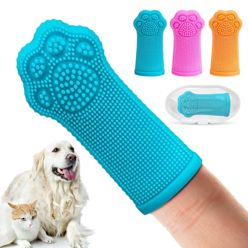 Hera Harmony Finger Toothbrush for Small Dogs, Cats &