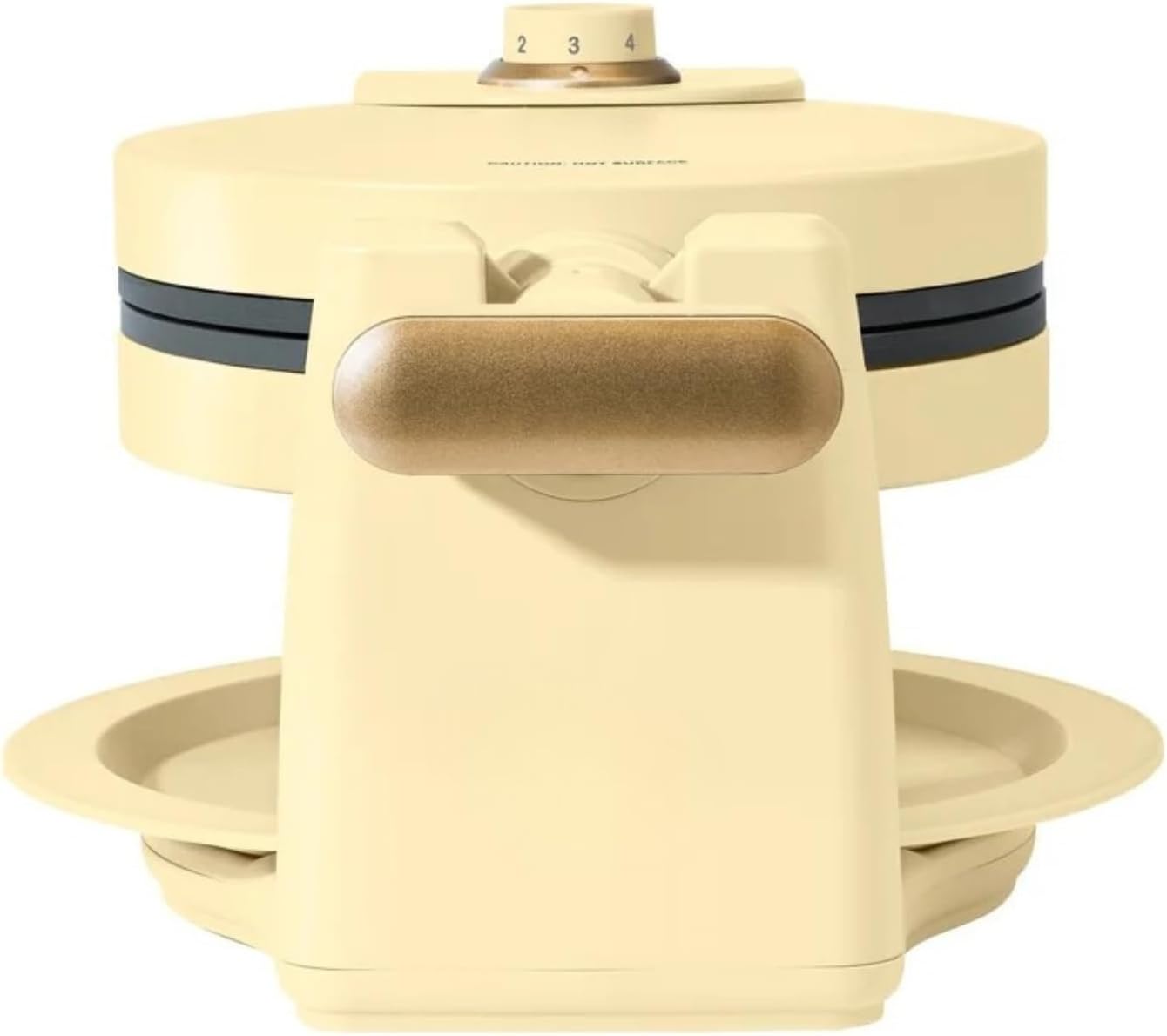 Rotating Belgian Waffle Maker with 7 Browning Settings - Non-Stick Flip Waffle Iron - 900W Deep Pocket
