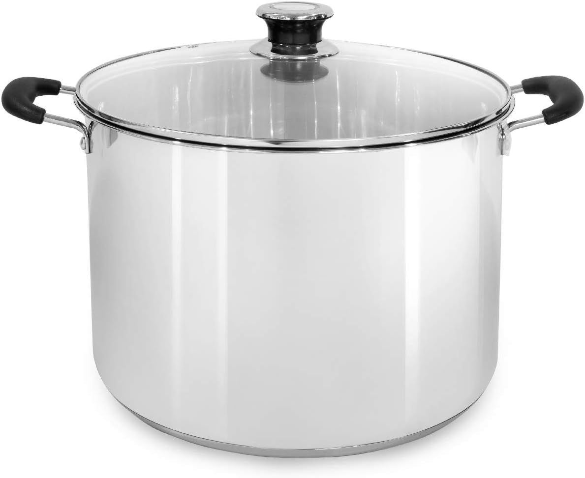 Barton 20 Quart Canner With Temp Indicator & Rack Multi Use