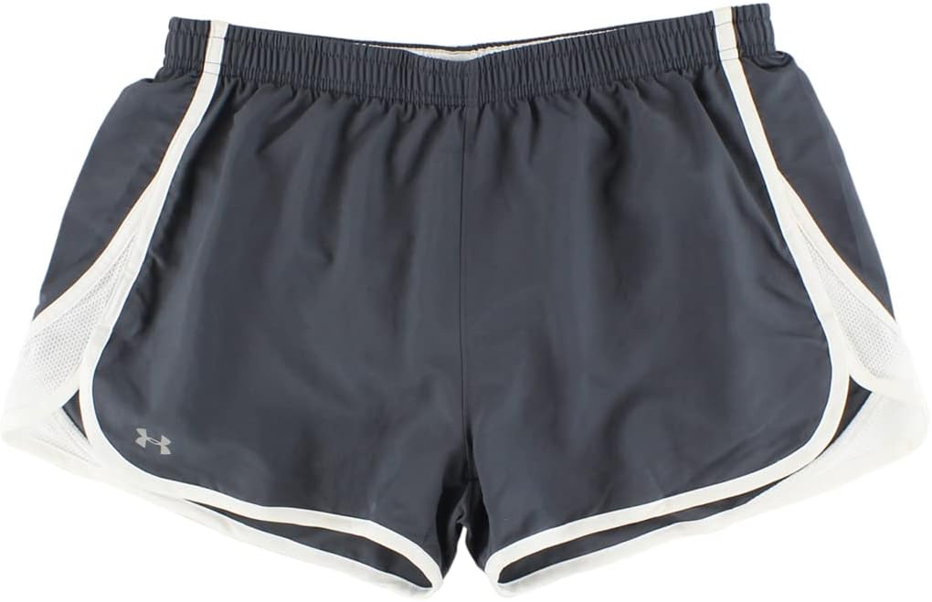 Under Armour Running Active Womens Active Shorts Size L, Color: Charcoal/White