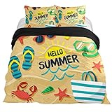 Avec double fermeture éclair, il est facile de mettre cette housse de couette sur votre couette.