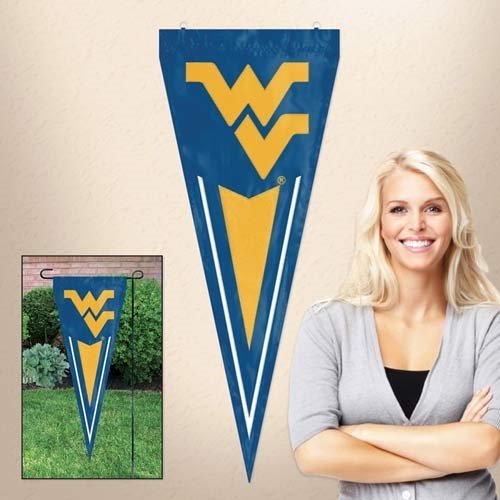 West Virginia Mountaineers - Embroidered PENNANT