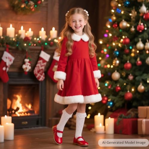 Image of Felix & Flora Toddler Girl Mary Jane Dress Shoes - School Oxford Flats for Girl Party Shoes.