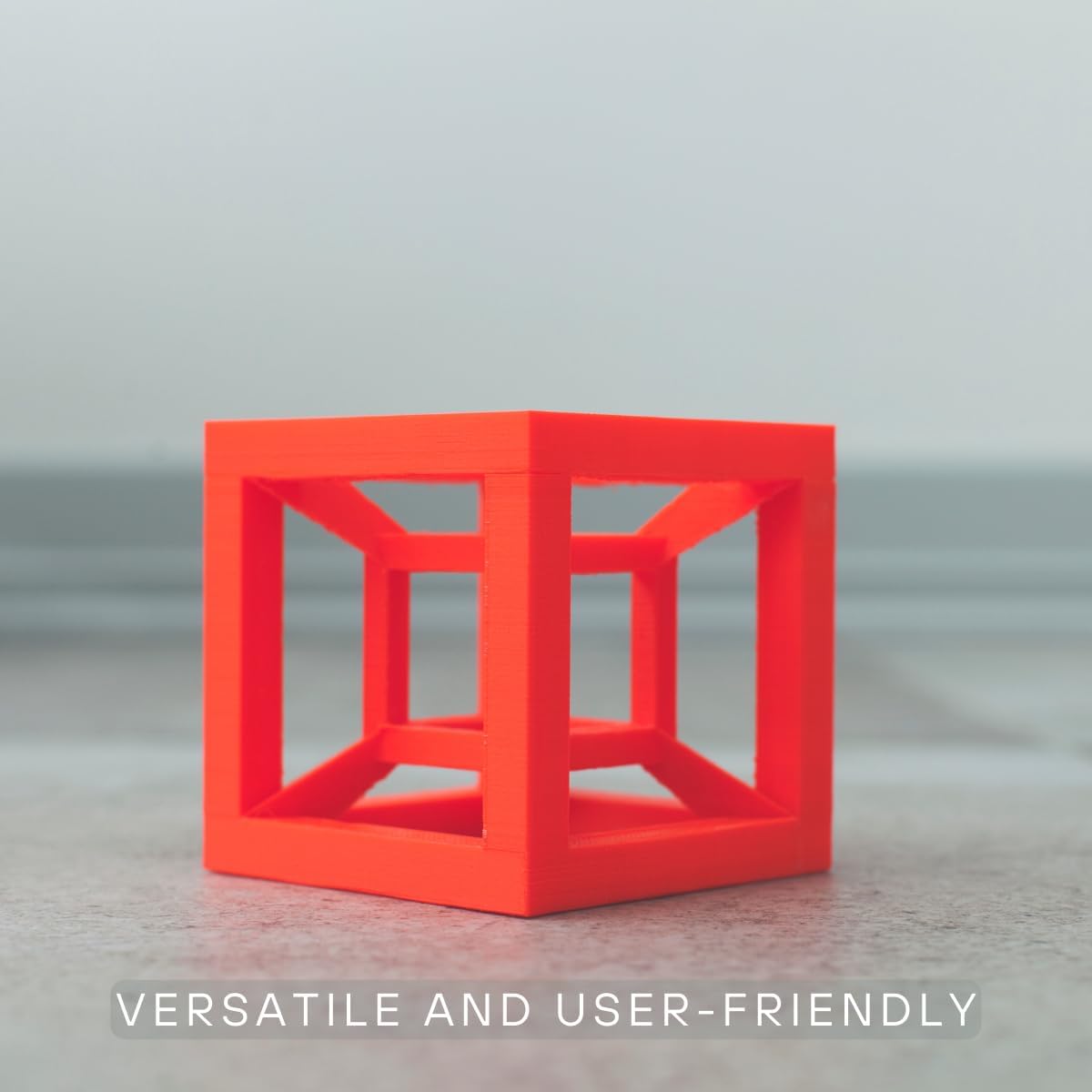 PLA Red 3D Printer Filament Fused Materials - 1kg Spool, 1.75mm, Dimensional Accuracy +/- 0.03 mm