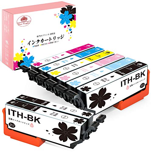 Amazon.co.jp: Toner Kingdom ITH-6CL イチョウ 互換インク エプソン