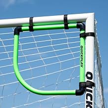 QuickPlay Goal Corner Target Frames Set of 2 - Soccer Goal Target Corners for Shooting Accuracy Training - Corner Targets for Soccer Goals with Quick Attach Straps, Carry Bag and Ground Stakes