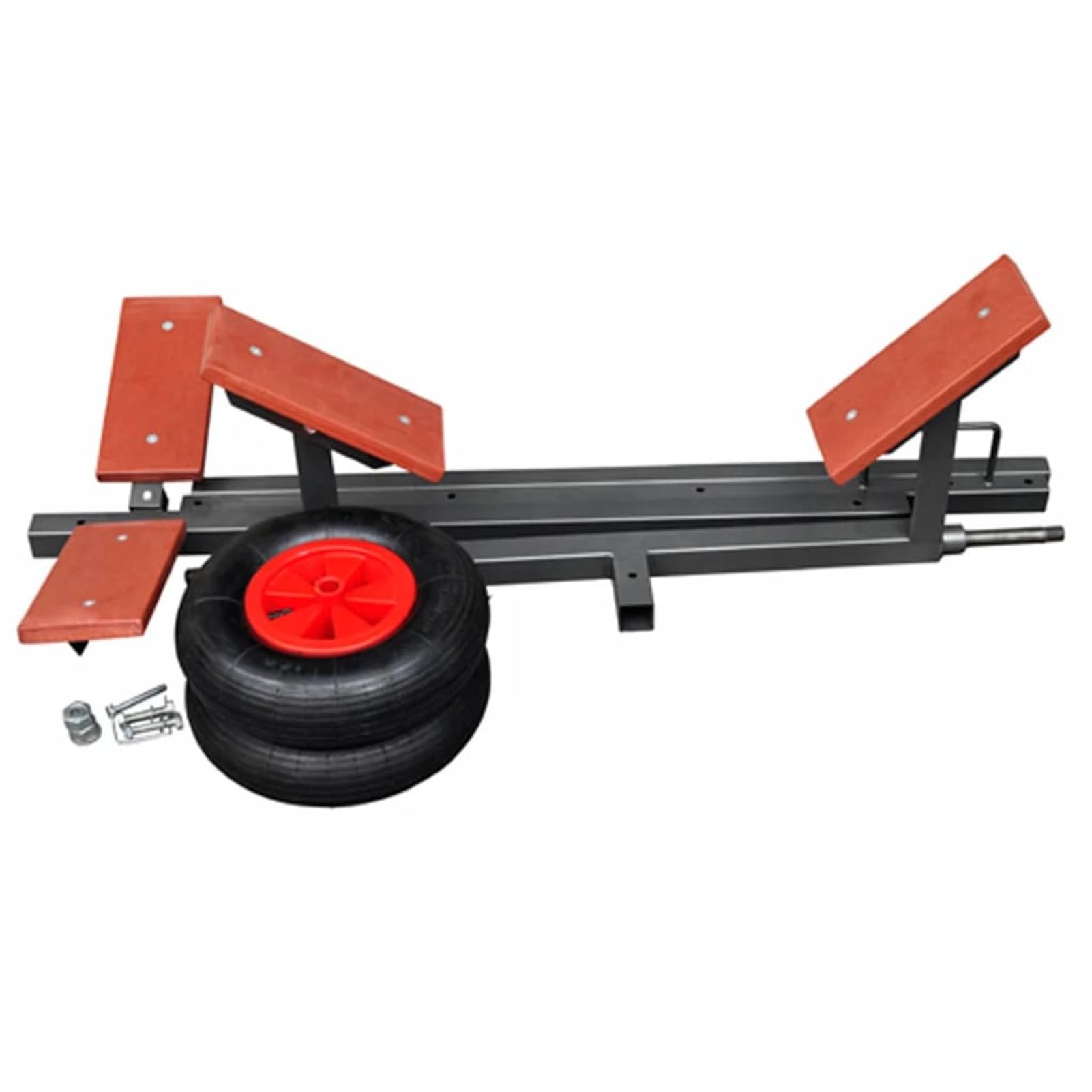 Carrello per Trasporto Barche Gommoni Fino a 160 kg Rimorchio a Spinta