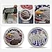 AtSKnSK Veteran Challenge Coin Thank You for Your Service Military Appreciation Coin with Eagle and Soldiers Honor Courage and Pride (Silver)